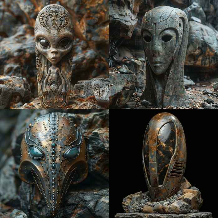 Lost Alien Artifact Unearth an ancient alien artif