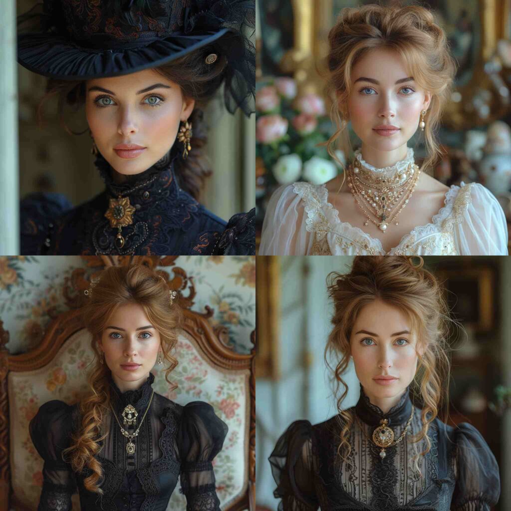 Portrait os a victorian woman with fine jewelry ph 1 1