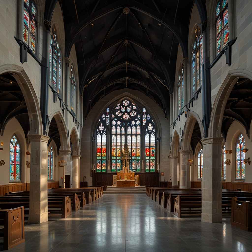Leonardo Lightning XL A gothicstyle church redesigned with mod 1