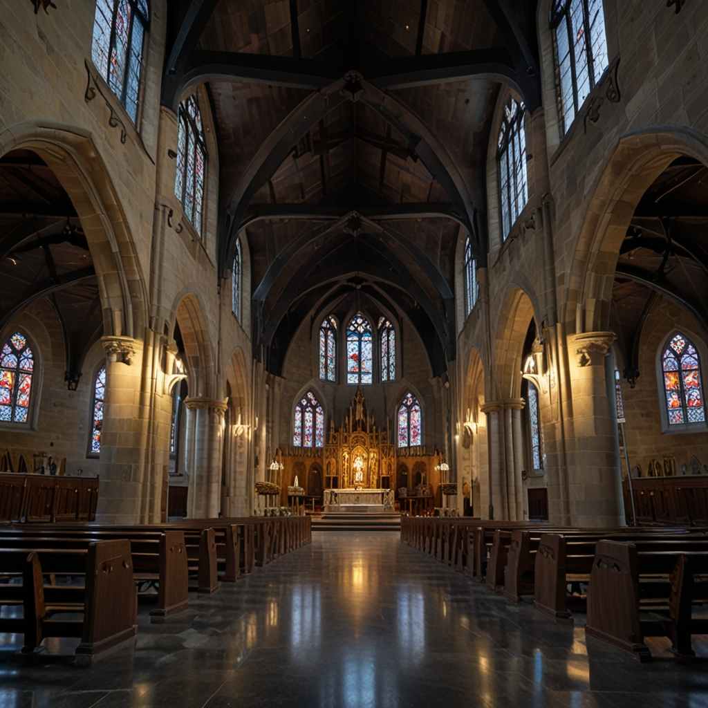 Leonardo Lightning XL A gothicstyle church redesigned with mod 3
